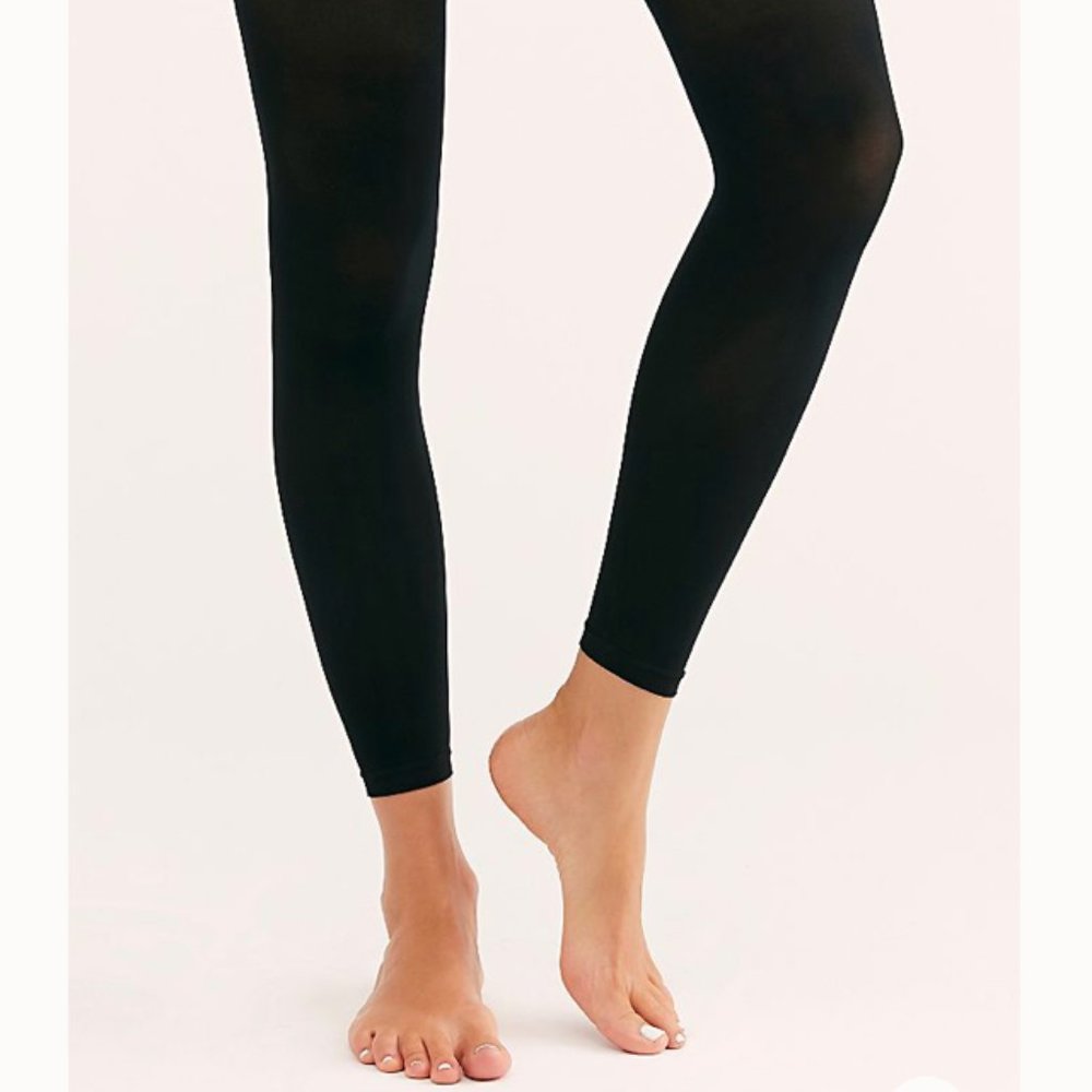 Capezio Ultra Soft Footless Tights Black